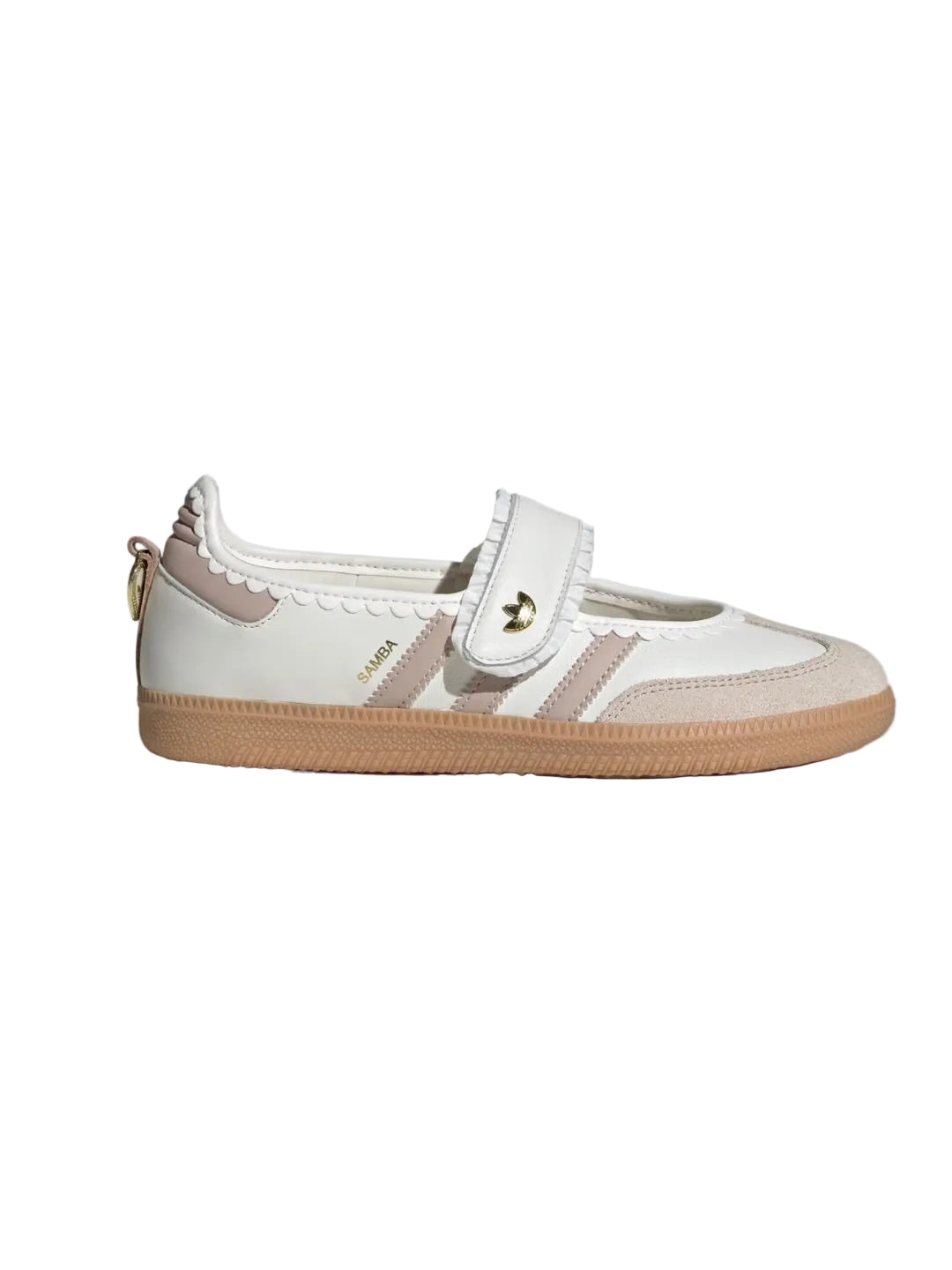 Adidas Samba Jane "Ruffle" — Beige/Rose