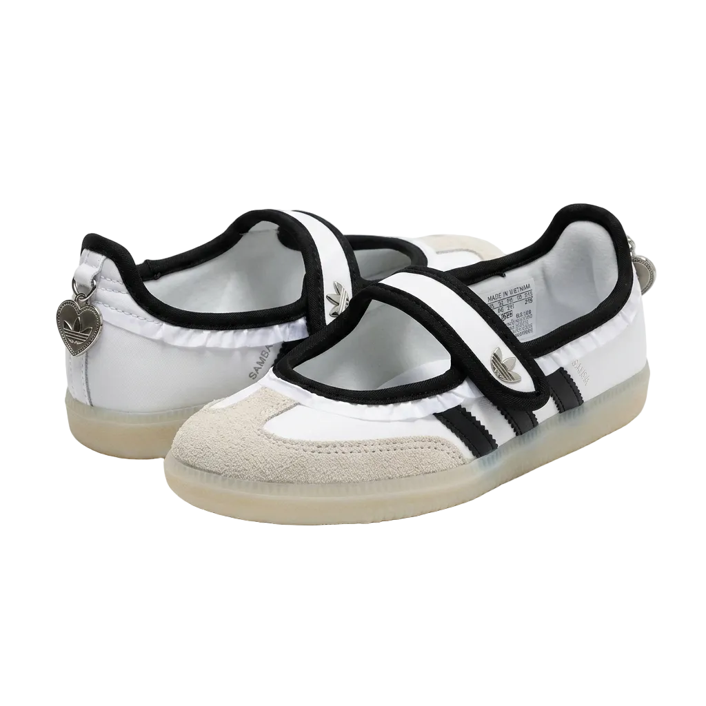 Adidas Samba Jane White Black